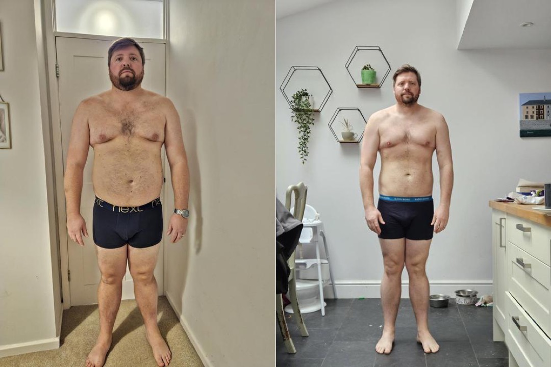 Rhod, before and after
